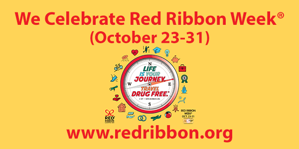 Red Ribbon Week 2018 Banner_600x300 - Prevent Substance Misuse